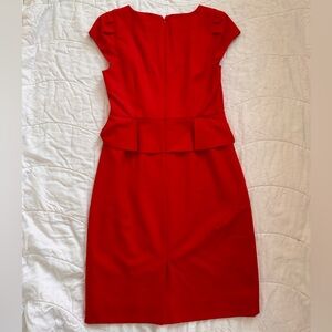J. Crew Red Dress